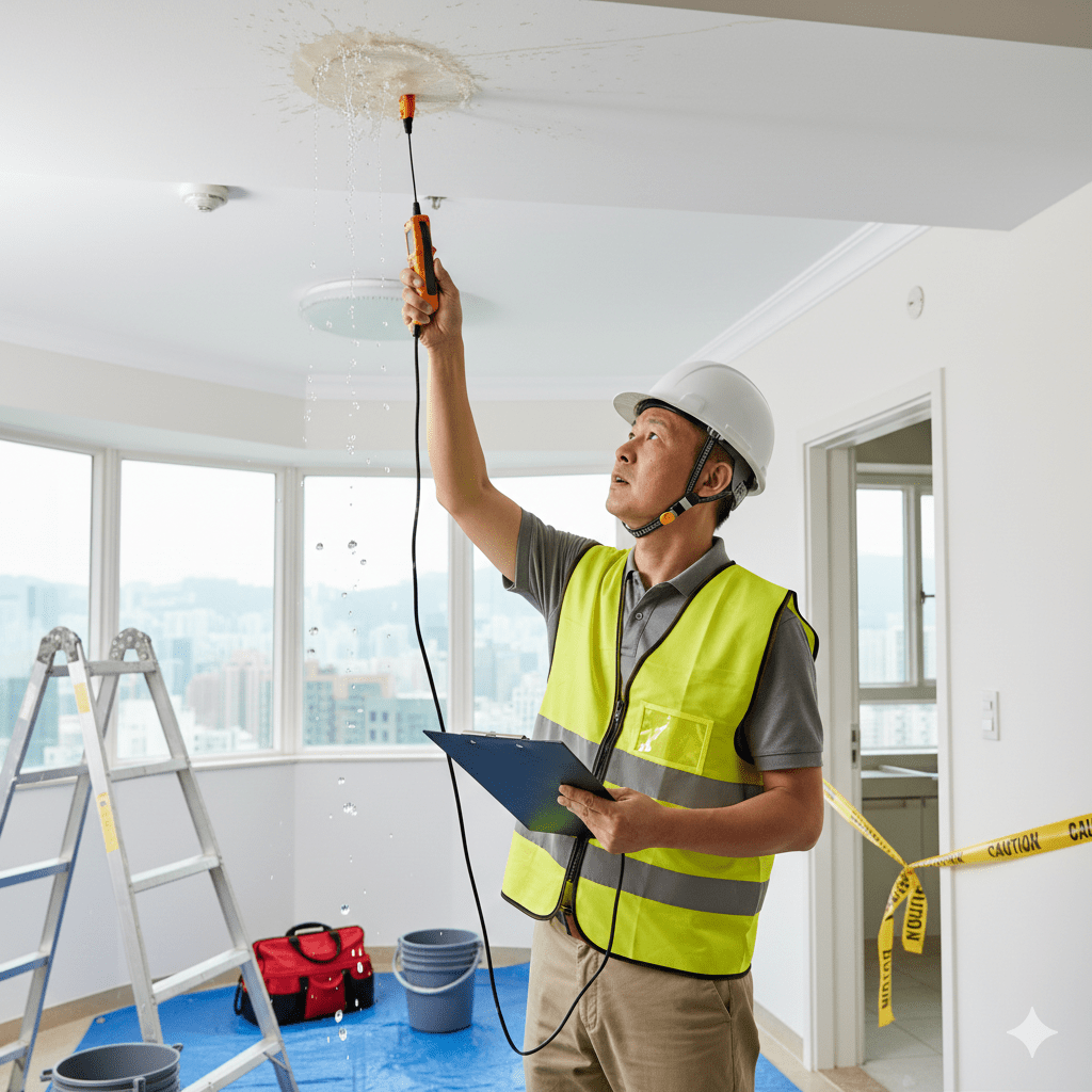 為何選擇註冊測量師檢測滲水問題